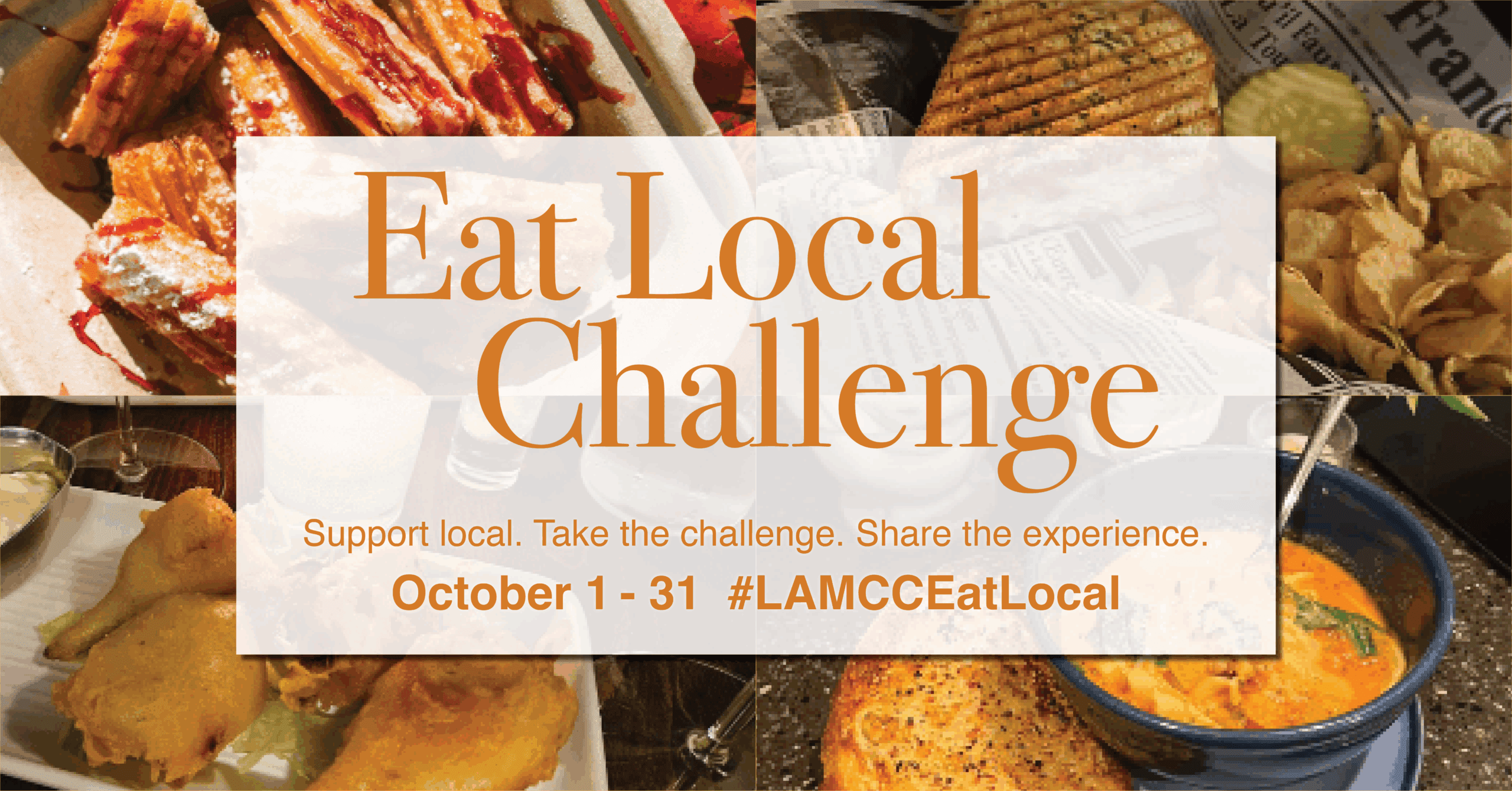 Eat Local Challenge Facebook Cover